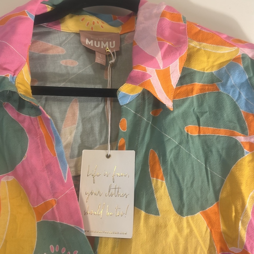 Show Me Your Mumu tropical cover up - Picture 2 of 3